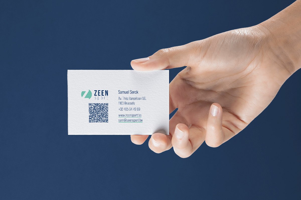 Zeen Sport business card